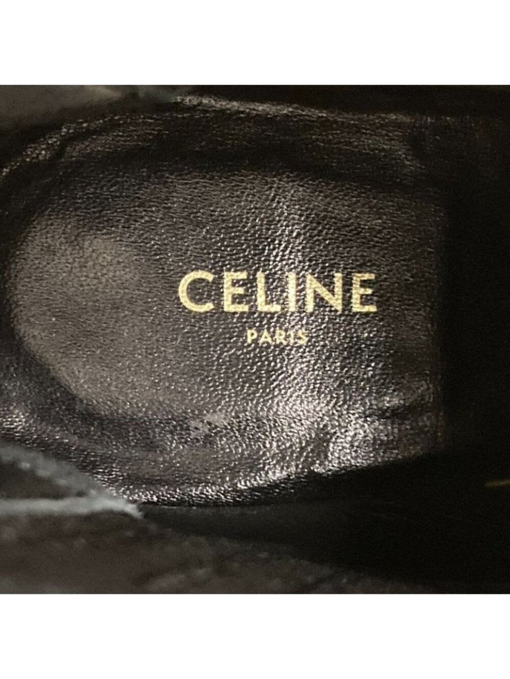 Celine Leather Side Gore Ankle Boots Size 36 - Picture 8 of 10